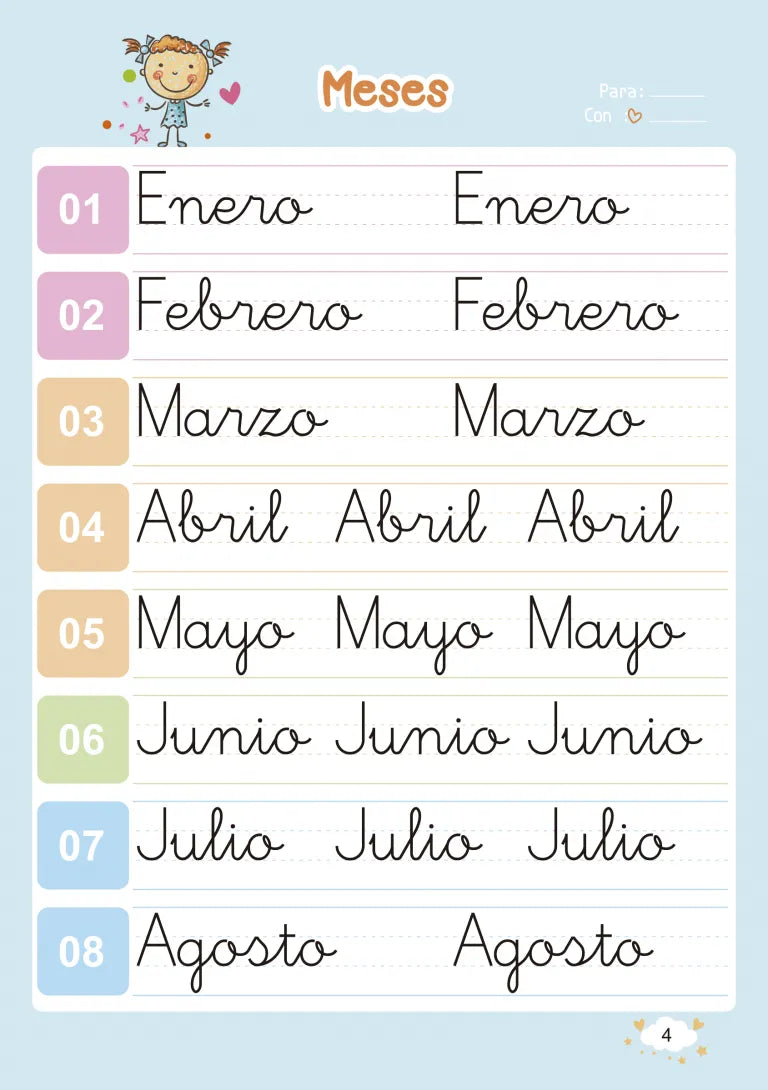 Set 5 Cuadernos Mágicos – Libros de Caligrafía para Niños (MagicBook)