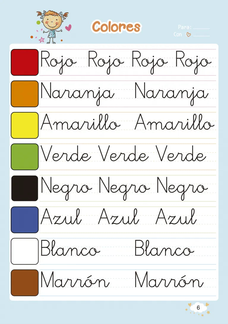 Set 5 Cuadernos Mágicos – Libros de Caligrafía para Niños (MagicBook)