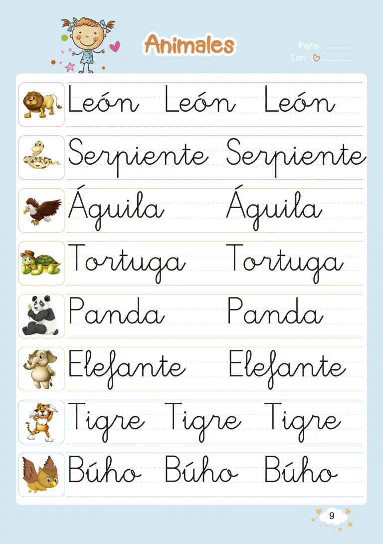 Set 5 Cuadernos Mágicos – Libros de Caligrafía para Niños (MagicBook)