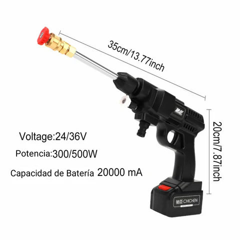 HIDROLAVADORA PORTATIL CON BATERIA