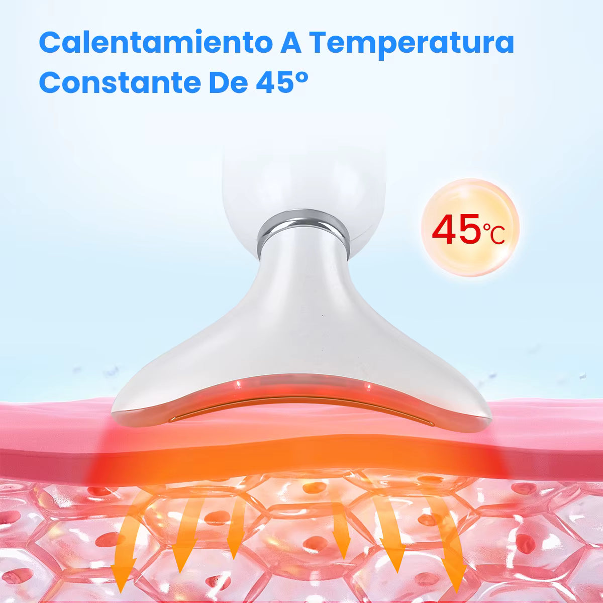 Masajeador Facial y de Cuello LED AR