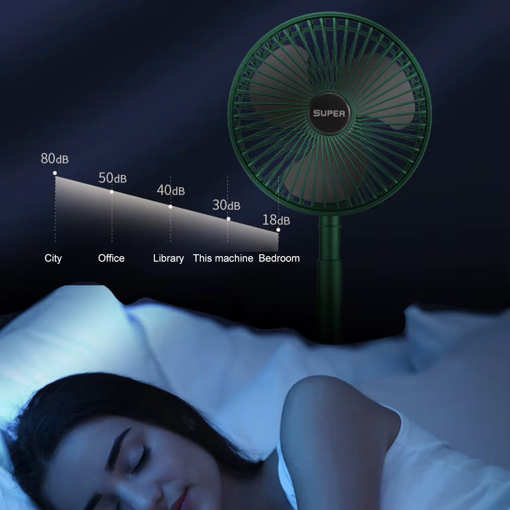 Ventilador Plegable USB-C Portátil