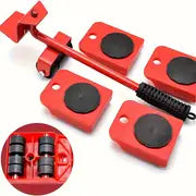 Elevador de Muebles con Ruedas – Set de 5 Piezas